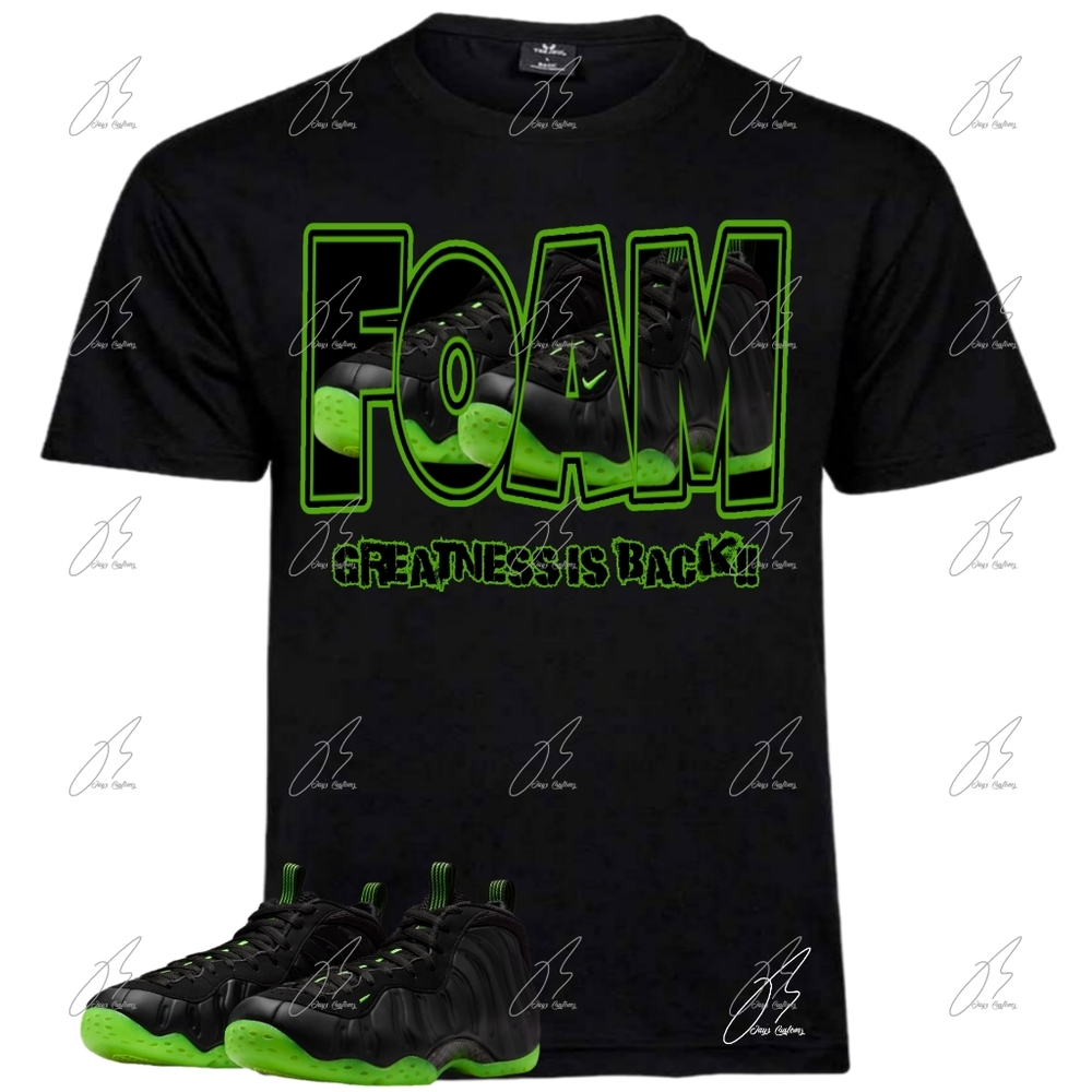 Air Foamposite Black Volt Matching Shirt,Penny Graphic Tee,Unisex,Best Gift,Foam